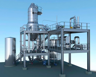 Crystallization of ammonium sulphate